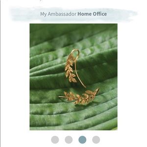 Noonday Collection Forestry Ear Climbers